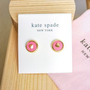 Kate Spade Heartful Gold Stud Earring